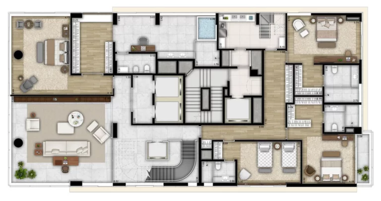 Imagem Apartamento 4 dormitórios em Vila Nova Conceição São Paulo SP, apartment in São Paulo Brazil