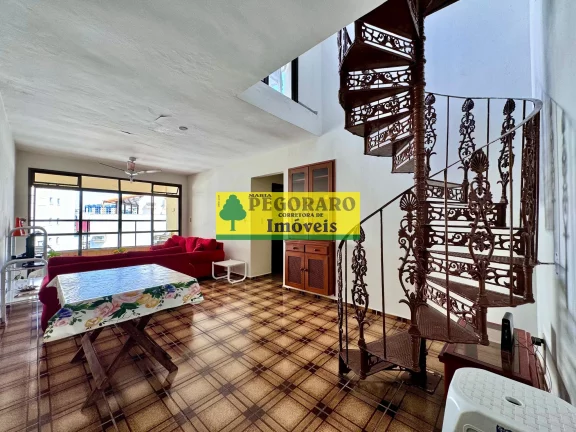 Imagem Cobertura de Luxo à Venda em Caraguatatuba-SP, Martim de Sá: 4 Quartos, 2 Suítes, 3 Salas, 3 Banheiros, 2 Vagas, 186m².