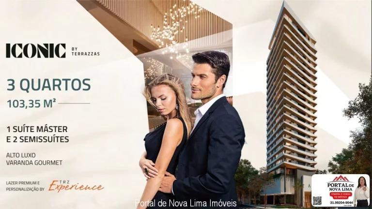 Apartamento de 3 quartos a venda no Santo Agostinho