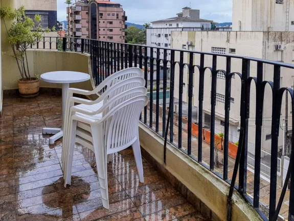 Imagem Apartamento com 3 dormitórios à venda, 130 m² por R$ 590.000,00 - Enseada - Guarujá/SP