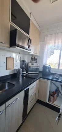 Imagem Apartamento mobiliado para locação em Santo André-SP, Vila Príncipe de Gales: 2 quartos, 1 banheiro, 1 vaga de garagem, 50,00 m²
