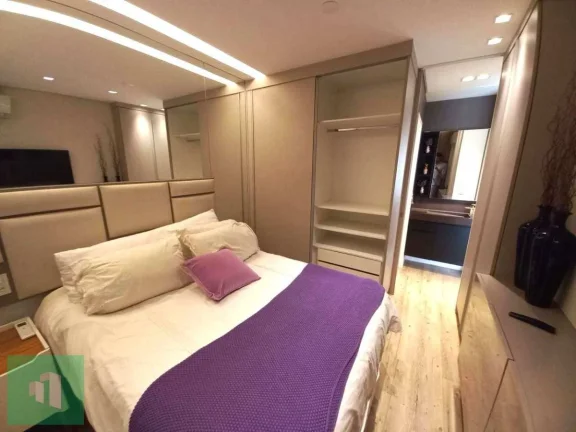 Imagem Apartamento para alugar em São Paulo, Cidade Monções, com 1 quarto, 38m2