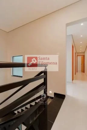 Imagem Sobrado para Venda em Santo André, Vila Lucinda, 3 dormitórios, 1 suíte, 3 banheiros, 2 vagas