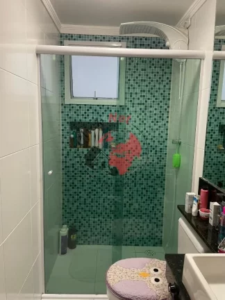 Imagem Apartamento 50m², 2 quartos, 1 banheiro, varanda, 1 vaga,bairro Vila Príncipe de Gales, Santo André
