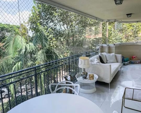 Imagem Apartamento em Higienópolis com 3 suítes e 4 vagas, 292,13m².