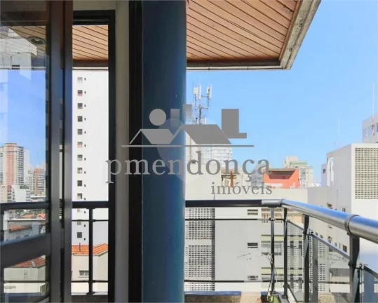Imagem Cobertura duplex em Higienópolis, com 250m² e vista linda da cidade.