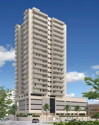 Imagem Apartamento com 3 dormitórios à venda, 89 m² por R$ 550.000,00 - Vila Assunção - Praia Grande/SP