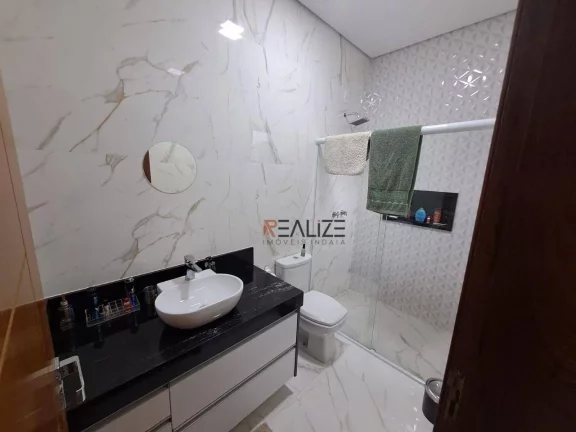 Imagem Casa semi nova com 3 dormitórios à venda, 105 m² por R$ 960.000 - Condomínio Park Real - Indaiatuba/SP
