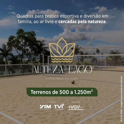 Imagem Alteza Do Lago Lotes Em Condominio Fechado A 15 Min Do Passeio Das Aguas