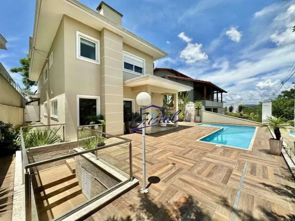 Imagem Casa com 4 quartos (2 suítes), 358 m² - venda ou aluguel - Condomínio Golf Village - Fazendinha - Granja Viana - Carapicuíba/SP