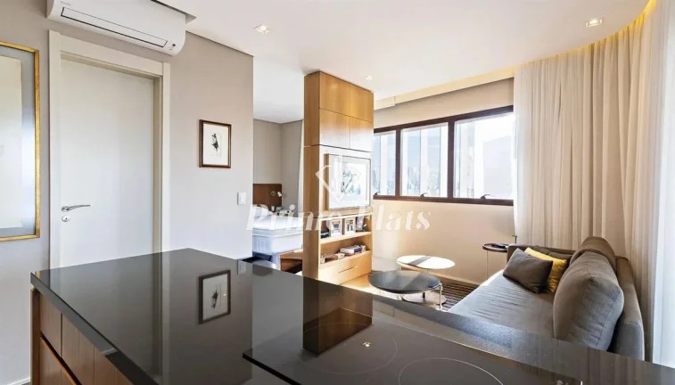 Imagem Flat disponível para venda no Cyrela by Pininfarina no Itaim Bibi, com 51m², 1 dormitório e 1 vaga