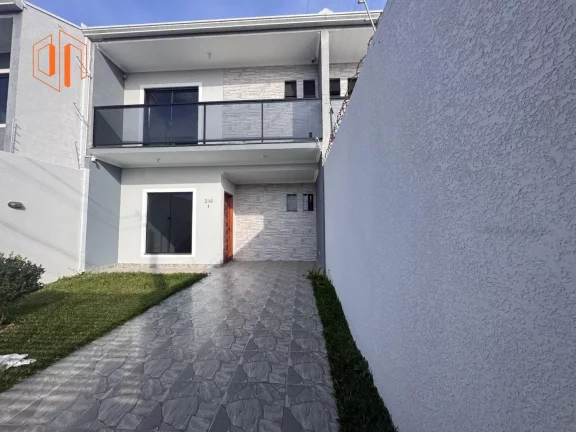 Imagem Sobrado para Venda em Fazenda Rio Grande, Eucaliptos, 3 dormitórios, 1 suíte, 3 banheiros, 2 vagas