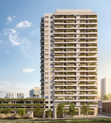 Studio à venda em São Paulo, Moema, com 1 quarto, 27,96m2