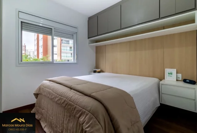 Imagem Apartamento na Vila Leopoldina com 63M², 02 Dormitórios ( 1 Suíte) com Armários, 2 Vagas de Garagem, Depósito e Lazer (Piscina, Academia ..)