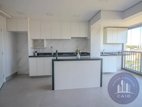Imagem Apartamento com 1 quarto, 48 m², aluguel por R$ 3.950,00/mês- Barueri/SP