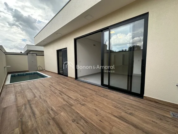 Imagem Casa térrea nova 03 quartos, à venda no Condomínio Royal Garden, Parque Brasil 500, Paulínia.

E...