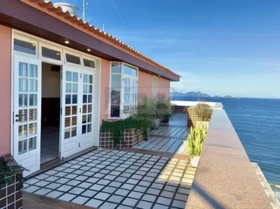 Imagem Av. Atlântica, Cobertura Duplex, 4Qtos, 328m2, 4 vagas, Copacabana.