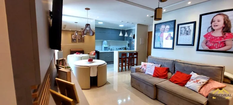 Imagem Apartamento com 3 quartos e 2 vagas no Myriad - Engordadouro - Jundiaí/SP