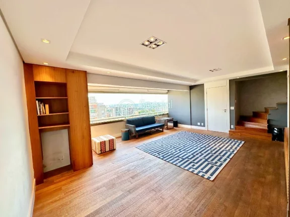 Imagem Cobertura duplex com 223m², reformada no Jardim Guedala, com incrível vista de tirar o fôlego e 0...