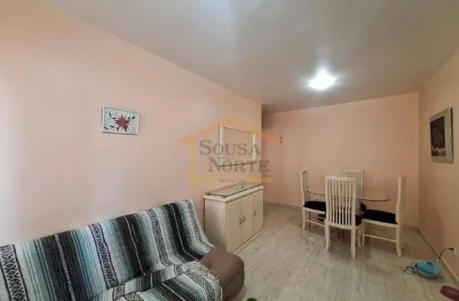 Imagem Apartamento com 55m², 2 dormitórios, sala 2 ambientes, cozinha, área de serviço, 2 banheiros, ar...