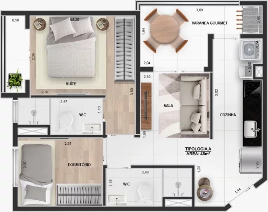 Imagem APARTAMENTO RESIDENCIAL em São Paulo - SP, Vila Carrão
