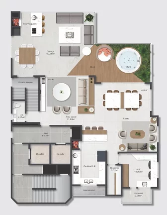 Imagem Apartamento à venda no bairro Centro - Balneário Camboriú/SC