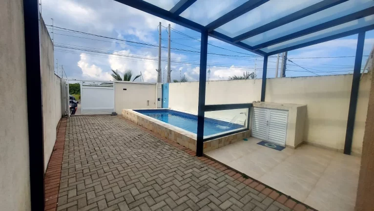 Imagem Sobrado com 3 dorms, Balneário Tupy, Itanhaém - R$ 535 mil, Cod: SB00009