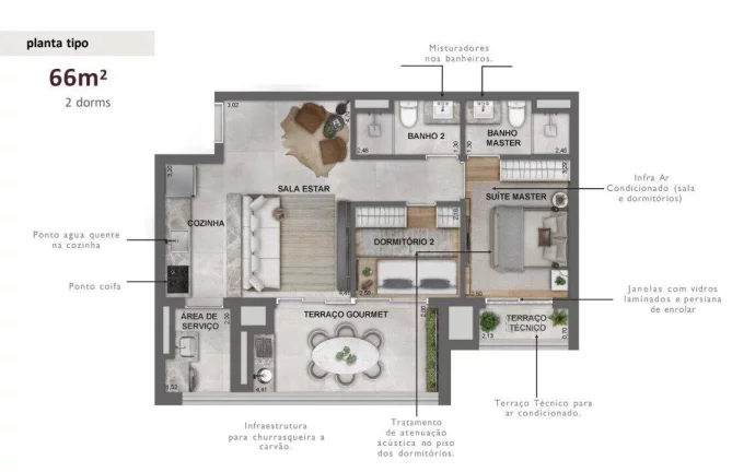 Imagem Apartamento para Venda em São Paulo / SP no bairro Vila Mariana