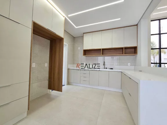 Imagem Casa térrea com 3 suítes à venda, 190 m² por R$ 1.790.000 - Condomínio Com Lago - Indaiatuba/SP
