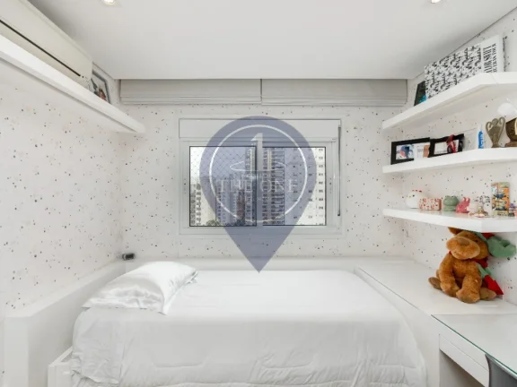Imagem Apartamento de Luxo na Vila Mariana, São Paulo-SP: 3 quartos, 3 suítes, 5 banheiros, 4 vagas de garagem e 188m² de área.