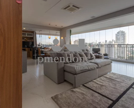 Imagem Vila Romana , apartamento decorado e reformado, 4 suites, 5 vagas, deposito, lazer club