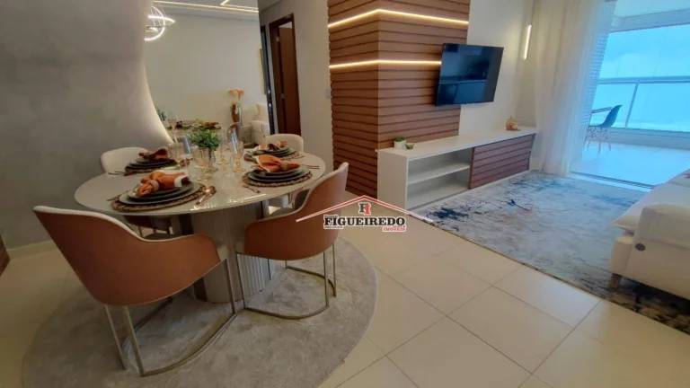 Imagem Apartamento à venda, 111 m² por R$ 1.800.000,00 - Vila Guilhermina - Praia Grande/SP