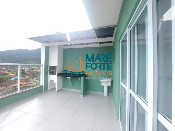 Imagem Cobertura com jacuzzi e com vista mar.