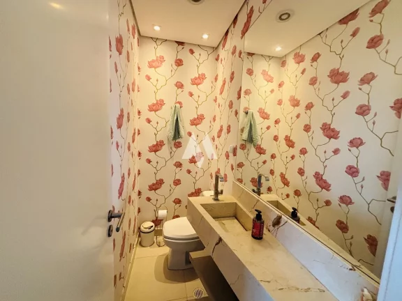 Imagem Apartamento Cobertura Duplex com 3 dormitórios e 2 vagas demarcadas - Marapé / Santos