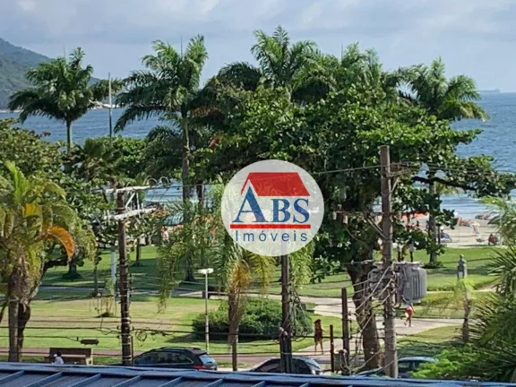 Imagem Apartamento com 3 dormitórios à venda, 99 m² por R$ 664.000 - Embaré - Santos/SP Prédio frente mar