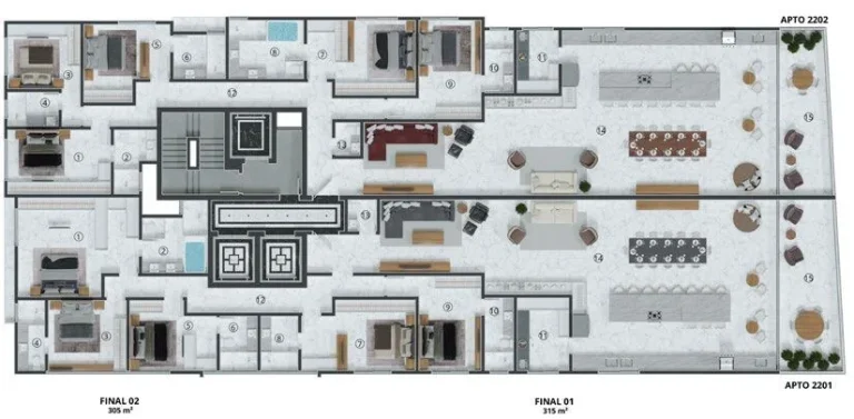 Imagem Apartamento 4 Dormitórios para venda em Itapema - SC