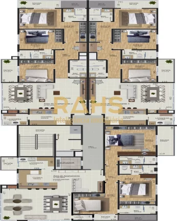 Imagem Ótimo apartamento localizado no bairro América, em uma região nobre da cidade próximo a vias rá...