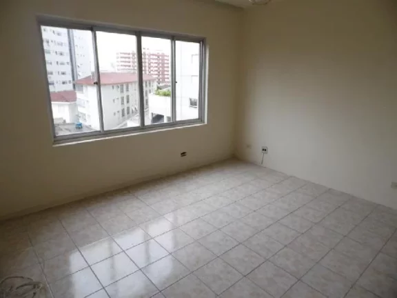 Imagem 2 dormitorios dep empregada no Gonzaga 1 vaga demarcada -