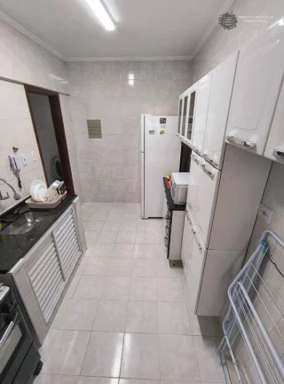 Imagem Apartamento com 1 dormitório à venda, 55 m² por R$ 359.000,00 - Canto do Forte - Praia Grande/SP