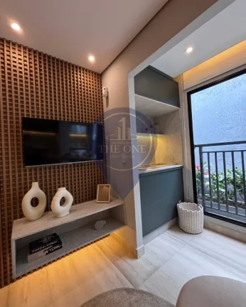 Imagem Apartamento lançamento à venda na Aclimação, do lado do Parque da Aclimação, com varanda gourmet, 2 quartos, e 42,00 m²
