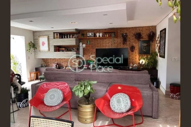 Imagem Cobertura em rua cobiçada de Perdizes. Totalmente reformada e planejada pelo escritório Fish Arqui...