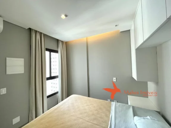 Imagem Apartamento para locação em Pinheiros, São Paulo-SP: 1 quarto, 1 suíte, 1 sala integrada, 1 banheiro, 1 vaga e 33m². Venha conhecer!