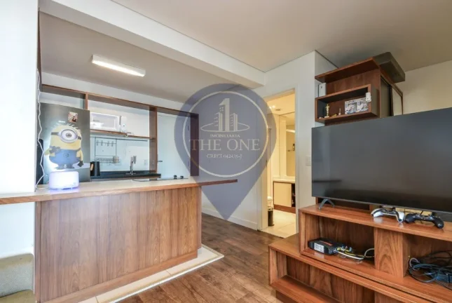 Imagem Studio de Luxo à Venda em Pinheiros - São Paulo-SP: 1 Quarto, 2 Salas, 1 Banheiro, 1 Vaga, 49m² de Pura Elegância!