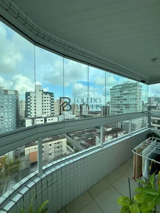 Imagem Apartamento 2 Dormitórios sendo 1 suíte no Bairro Guilhermina, Praia Grande!