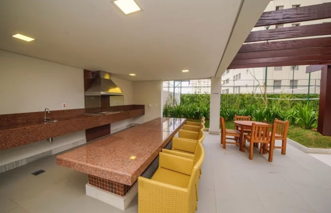 Imagem Apartamento à venda no Centro de São Bernardo do Campo-SP: 3 quartos, 1 suíte, 2 banheiros, 2 vagas de garagem, 95m² - Condomínio Helbor Family Garden.
