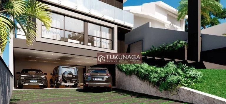 Imagem Sobrado à venda, 390 m² por R$ 4.500.000,00 - Jardim Fazenda Rincao - Aruja V - Arujá/SP