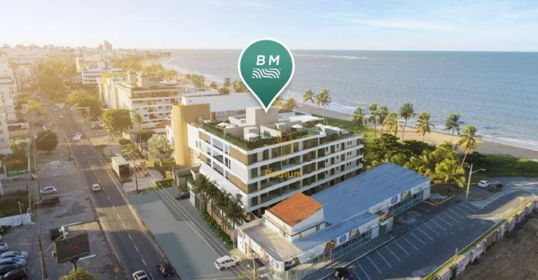 Imagem Apartamentos térreo com piscina privativa e pé na areia no Bessa - AP1410