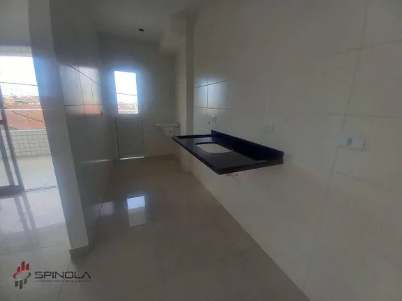 Imagem Apartamento com 2 dormitórios à venda, 68 m² por R$ 420.000,00 - Mirim - Praia Grande/SP