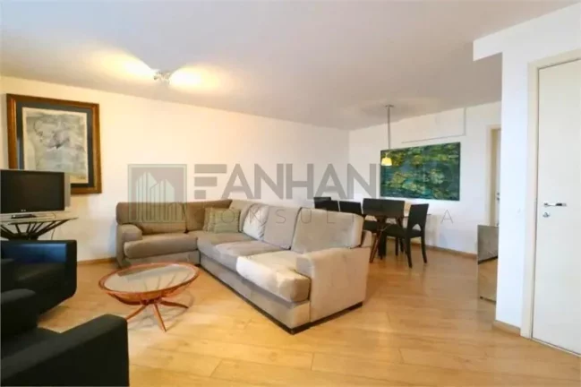 Imagem Espaçoso apartamento para locação em Moema, São Paulo-SP: 4 quartos, 2 suítes, 3 salas, 5 banheiros, 2 vagas de garagem!