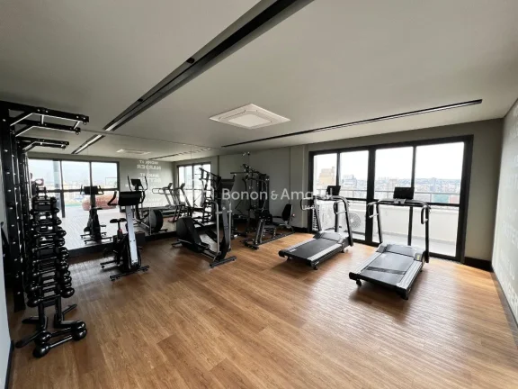 Imagem Apartamento de 1 quarto, localizado no último andar em um edifício moderno com estrutura residenci...